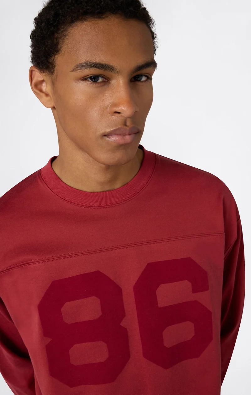 Men’s Long Sleeve Football-Inspired T-Shirt Time Capsule