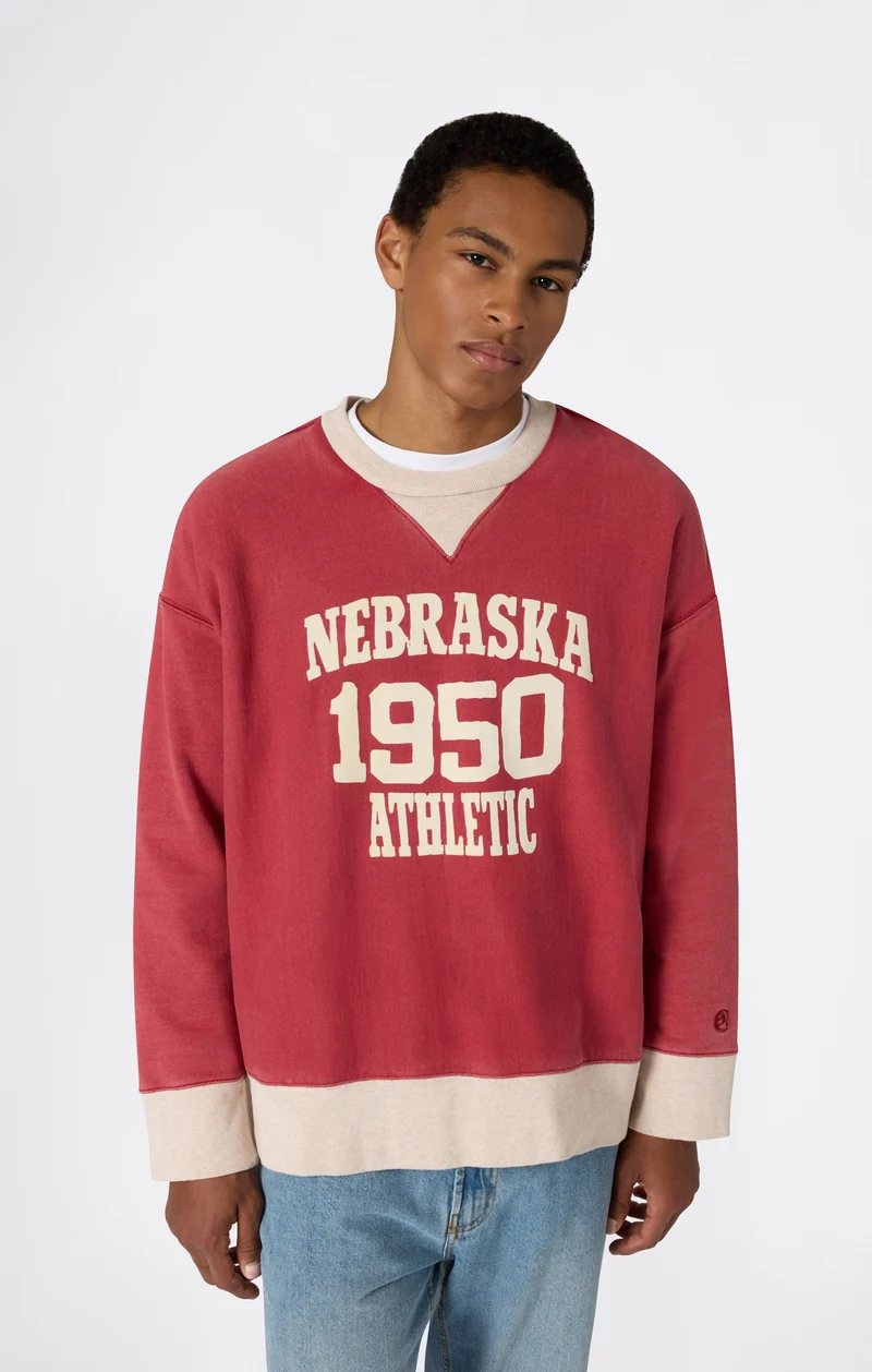Men’s Reverse Weave Crewneck Sweatshirt Time Capsule