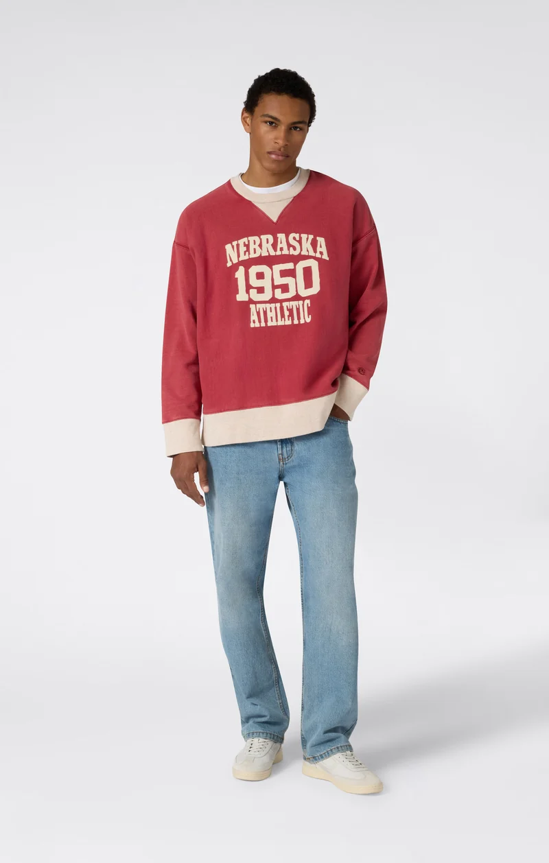 Men’s Reverse Weave Crewneck Sweatshirt Time Capsule
