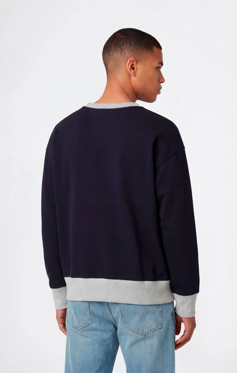 Men’s Reverse Weave Crewneck Sweatshirt Time Capsule