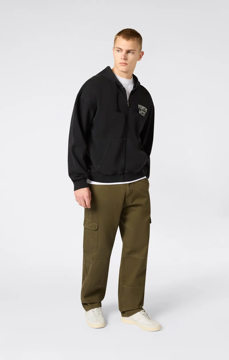Men’s Woven Cargo Straight Hem Pants