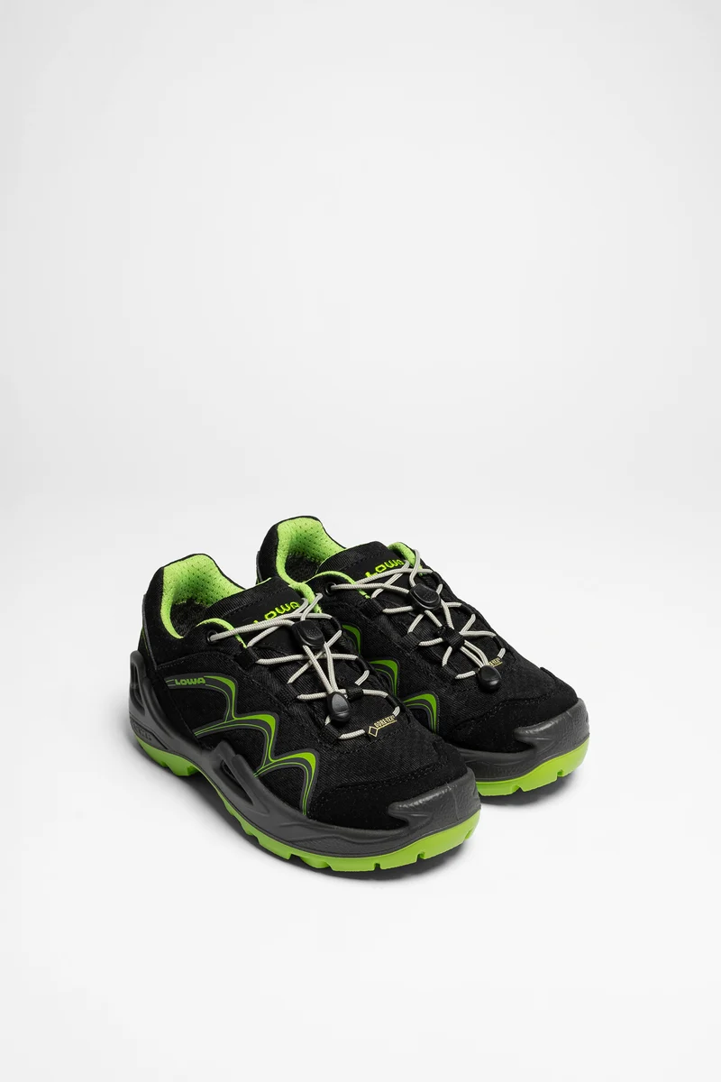 Innox GTX Lo Junior Kinder (Schwarz/Limone)
