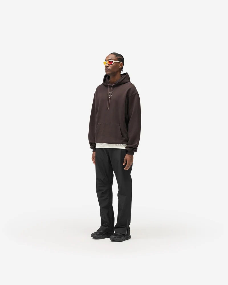 247 Uprising Oversized Hoodie - Chocolate