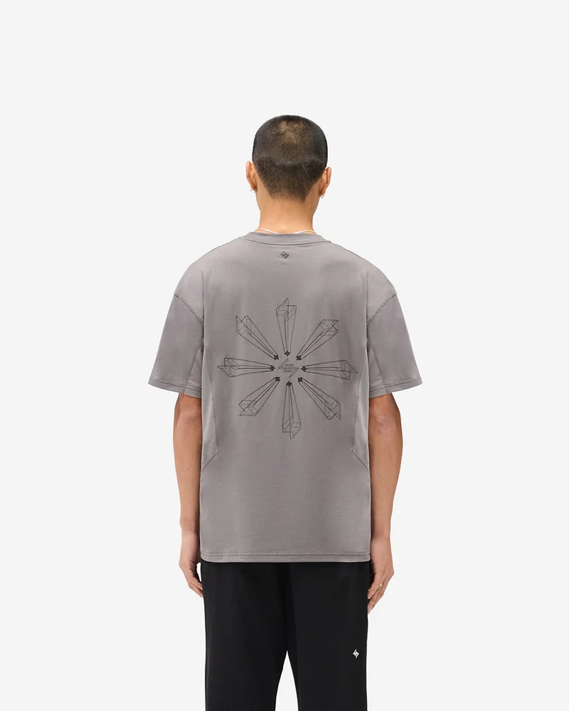 247 Uprising Oversized T-Shirt - Steel