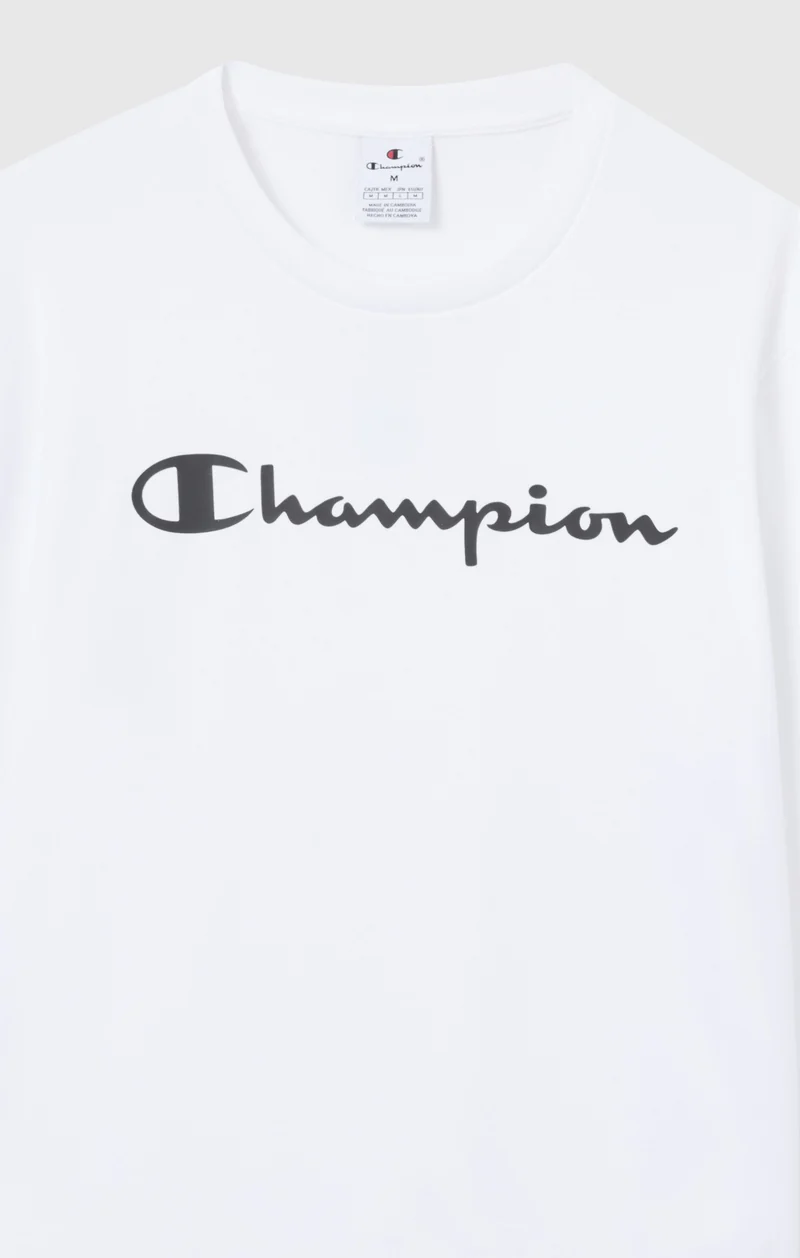 Men’s Lightweight Crewneck Sweatshirt with Maxi Printed Logo