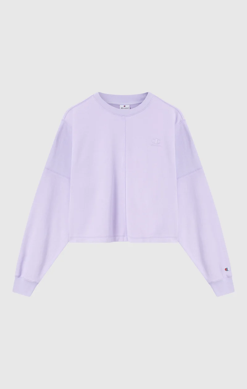 Women’s Washed Effect Crewneck Sweatshirt Icons