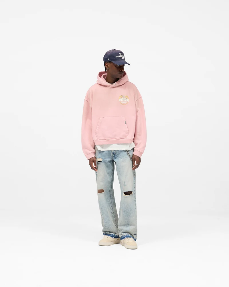 Represent Angel Border Hoodie - Quartz