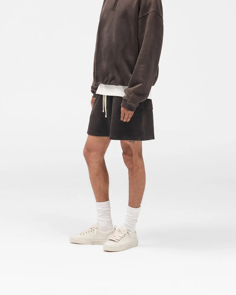 Initial Mesh Shorts - Coffee