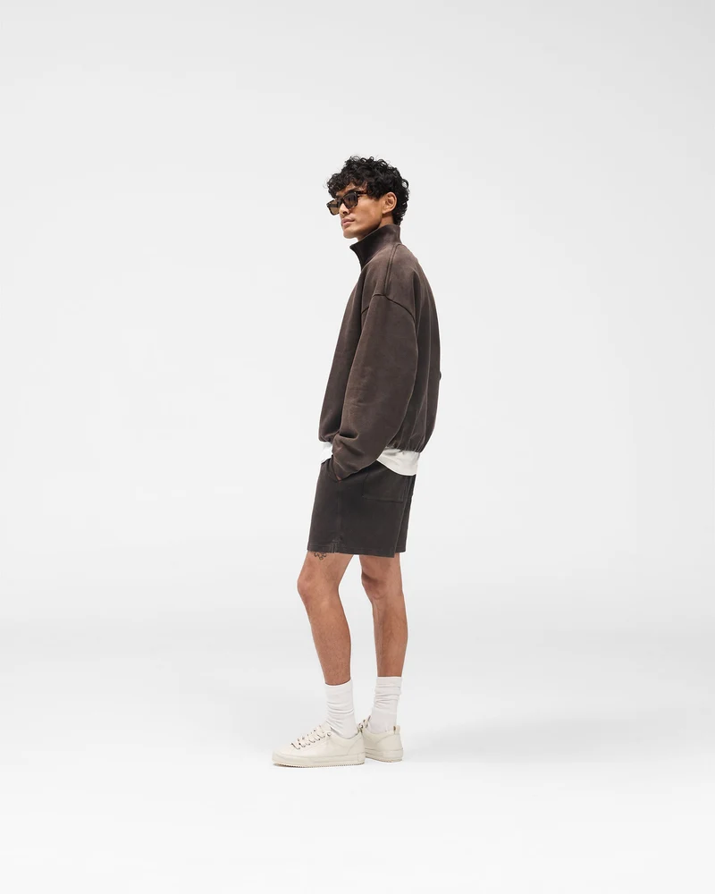 Initial Mesh Shorts - Coffee