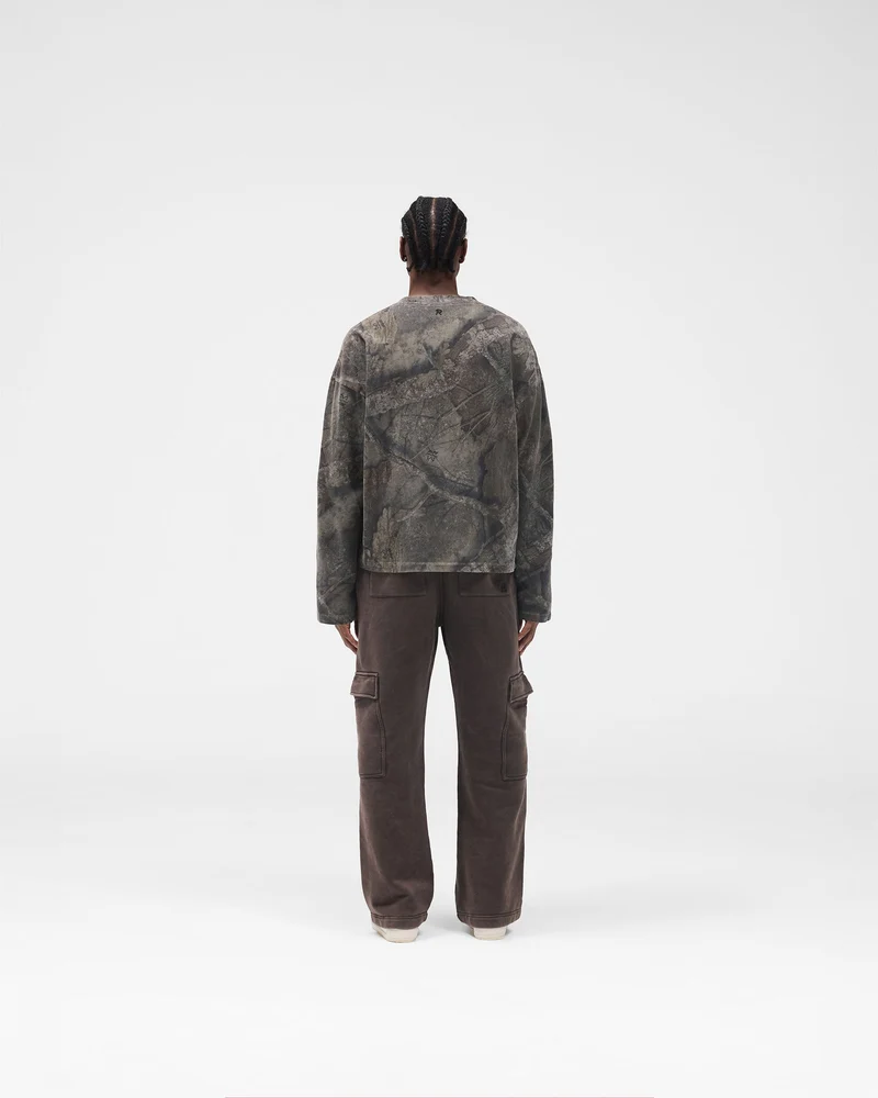 Initial Overdye Realtree® Long Sleeve T-Shirt - Overdyed Black
