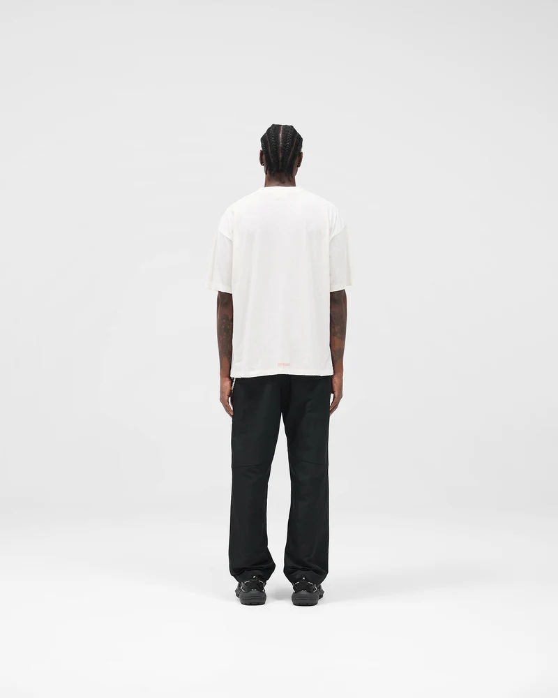 Initial Star T-Shirt - Flat White