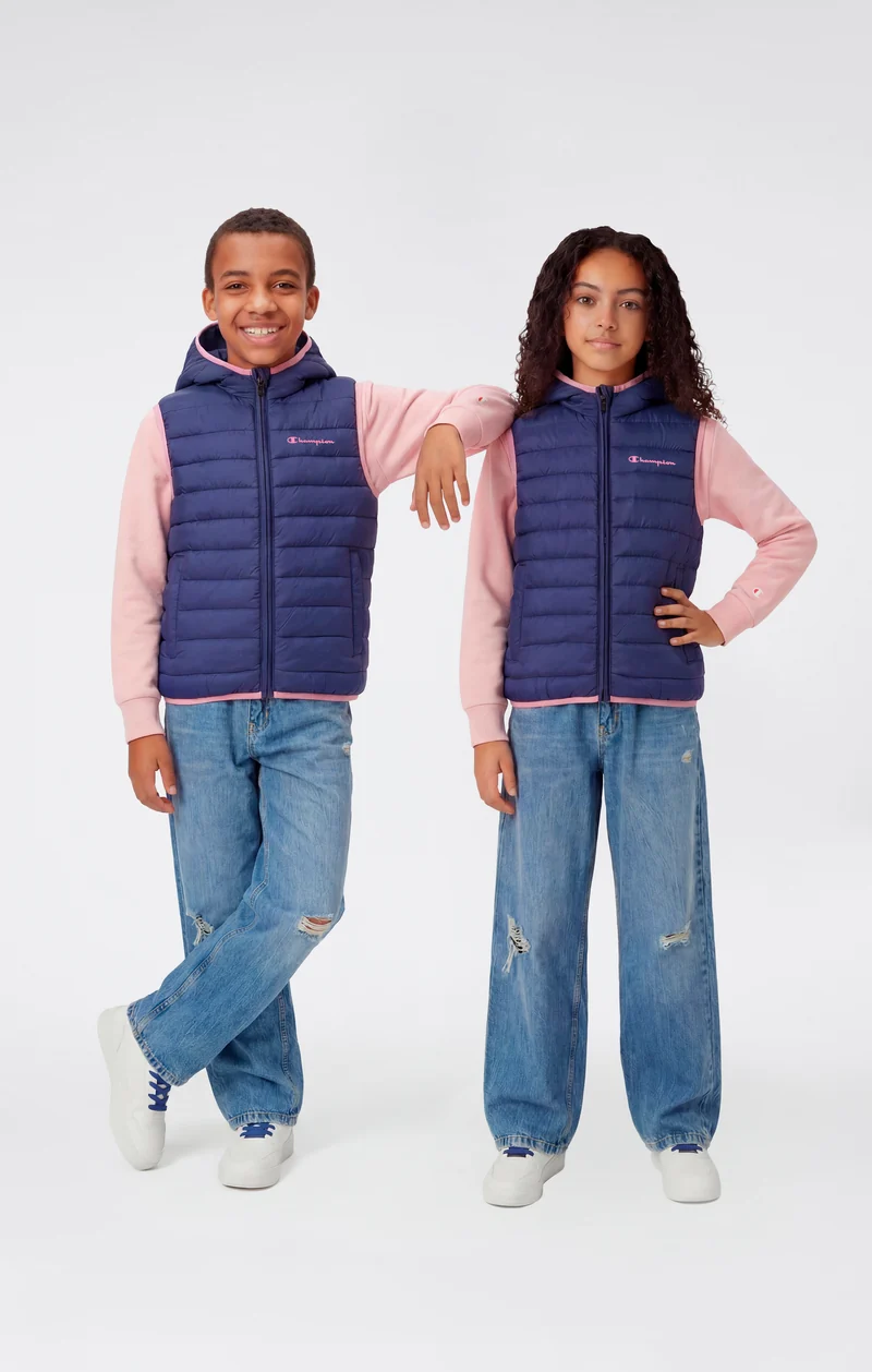 Boys’ Padded Hooded Vest