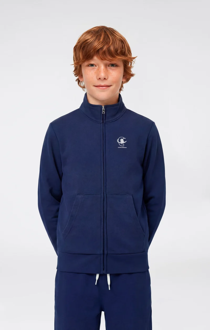 Boys’ Full Zip Sweatshirt and Pants Tracksuit with Graphic