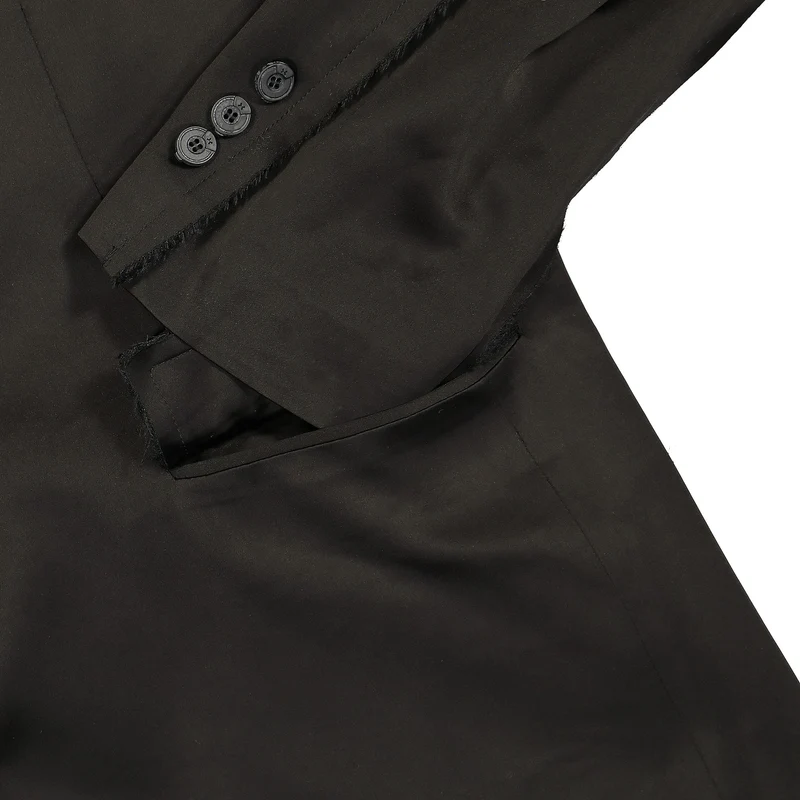 Inside-Out Panelled Smoke Tailored Jacket