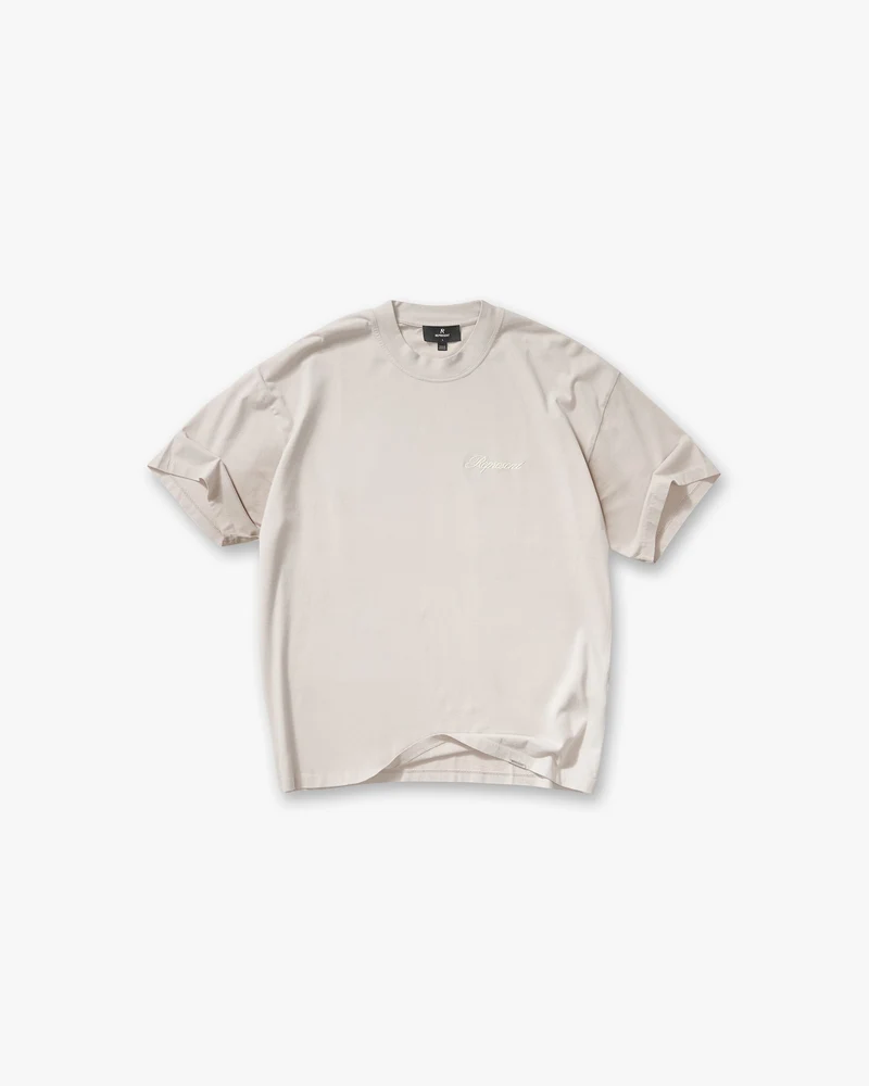 Script Logo T-Shirt - Concrete