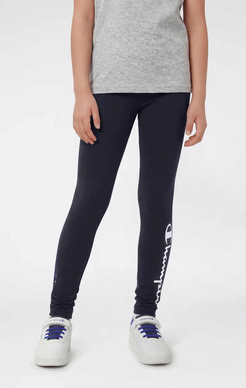Girls’ Leggings with Maxi Logo
