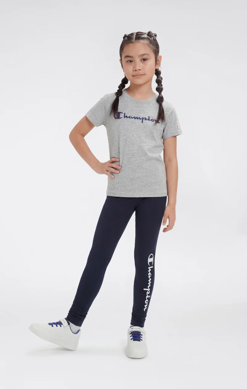 Girls’ Leggings with Maxi Logo