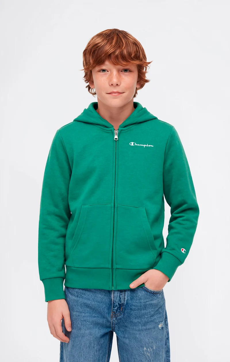 Boys’ Lightweight Full Zip Hooded Sweatshirt Icons