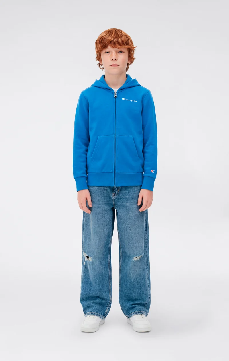 Boys’ Lightweight Full Zip Hooded Sweatshirt Icons