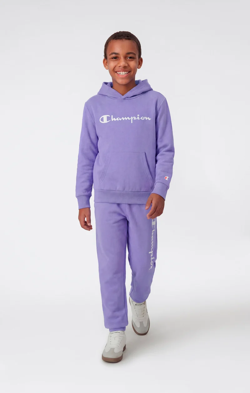 Boys’ Lightweight Hooded Sweatshirt with Maxi Printed Logo