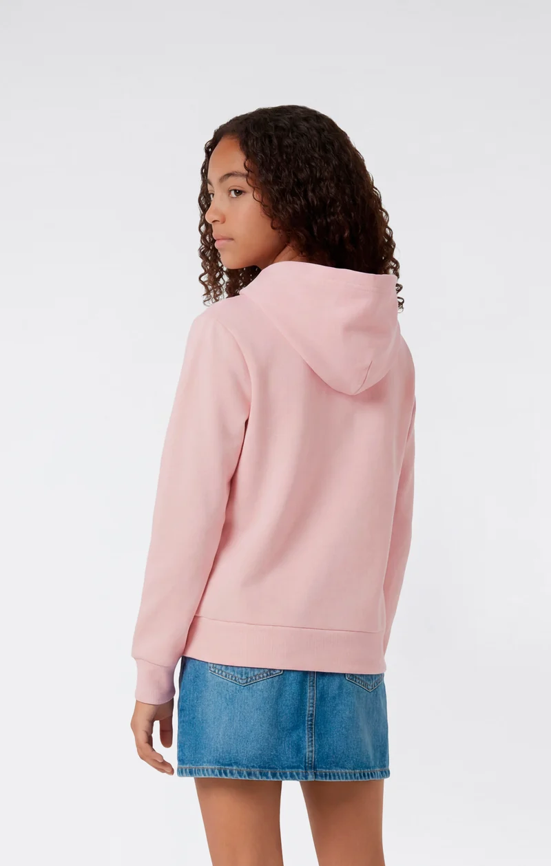 Boys’ Lightweight Hooded Sweatshirt with Maxi Printed Logo