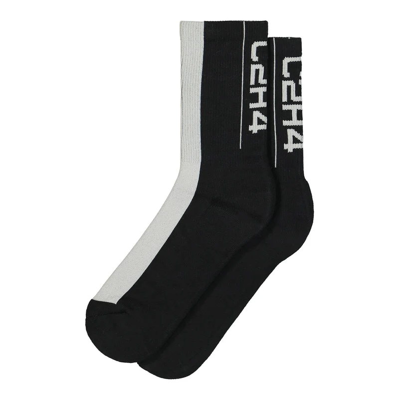 Color-Block Logo Socks