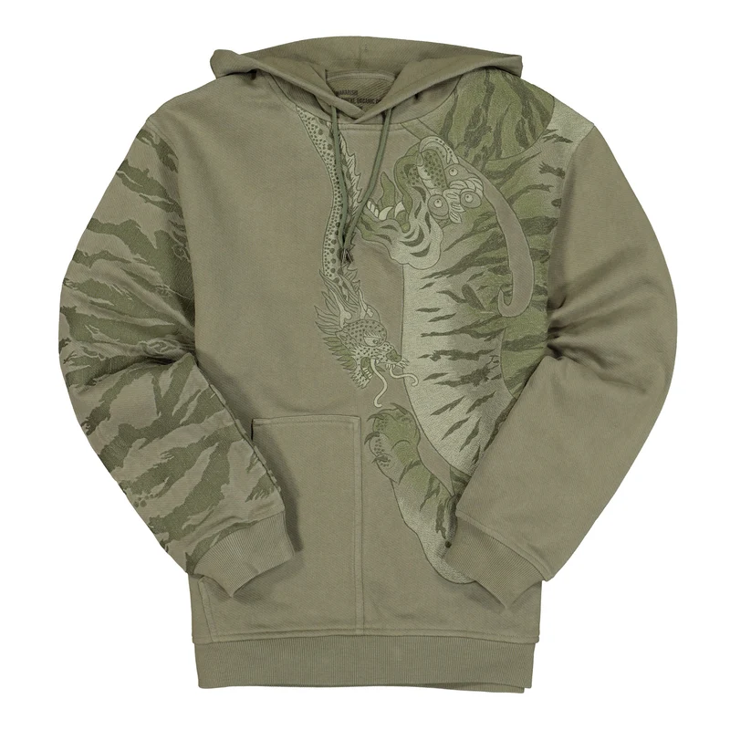 Tonal Tiger Hooded Sweat