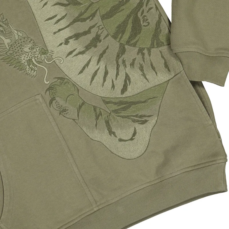 Tonal Tiger Hooded Sweat