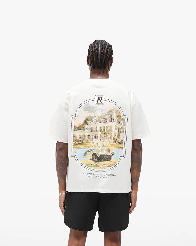 Revere Manor T-Shirt - Aged White