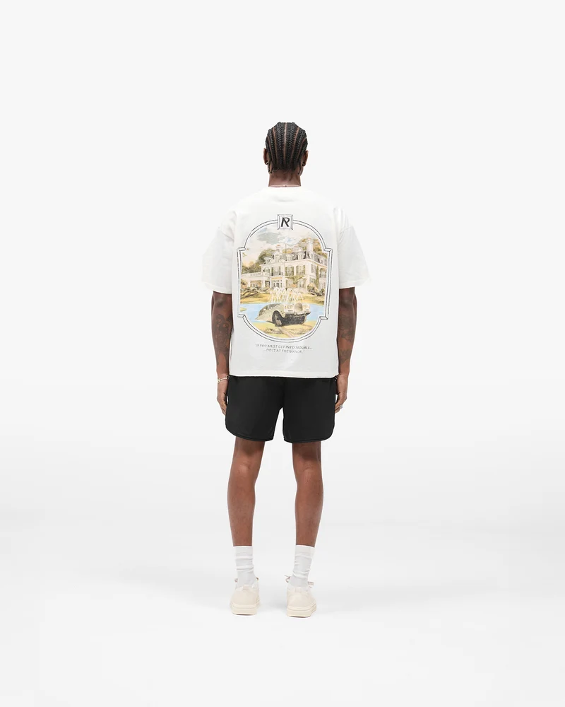 Revere Manor T-Shirt - Aged White