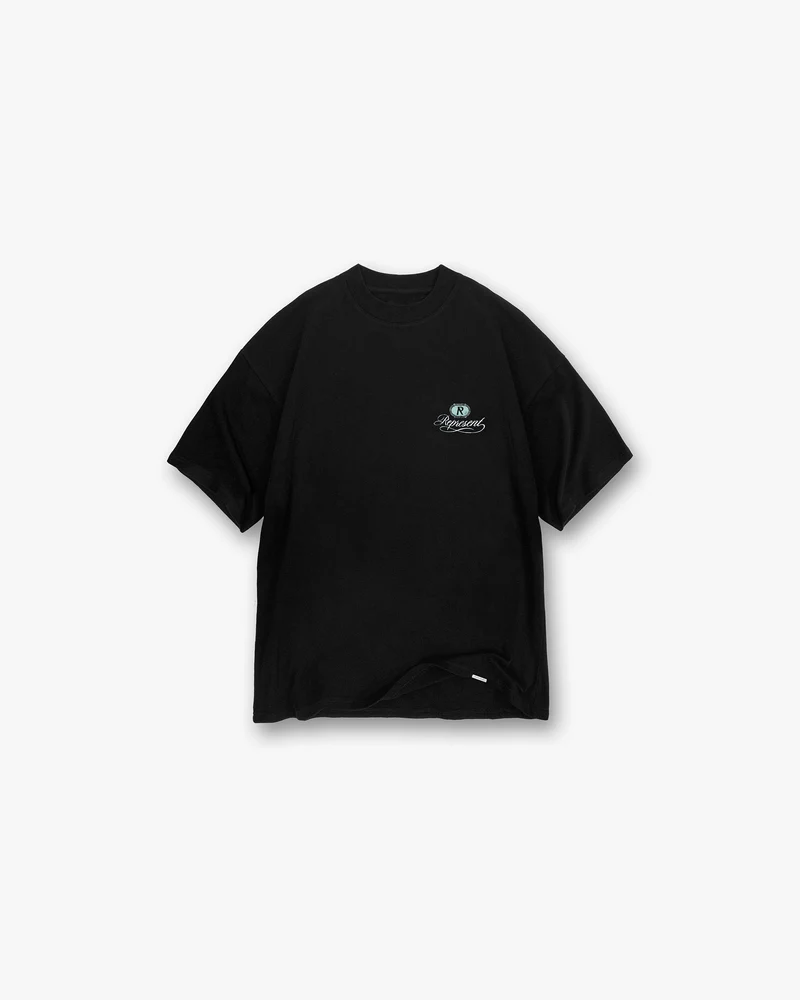 Grand Vintage Hand Drawn T-Shirt - Jet Black
