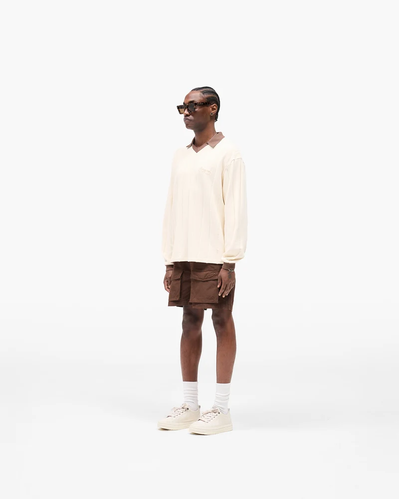 Front Pocket Cargo Short - Tobacco