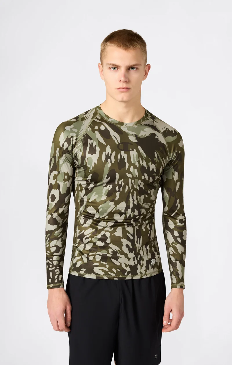 Men's Long-Sleeve Compression T-Shirt Combat