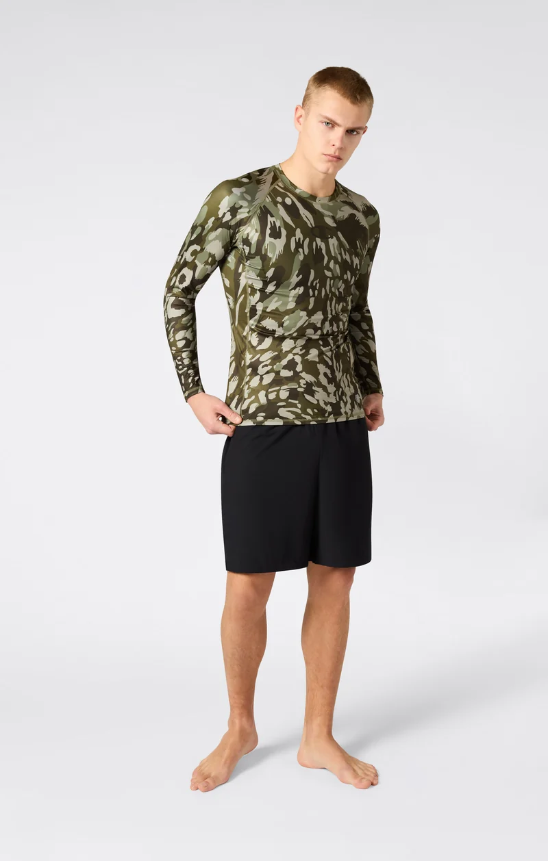 Men's Long-Sleeve Compression T-Shirt Combat