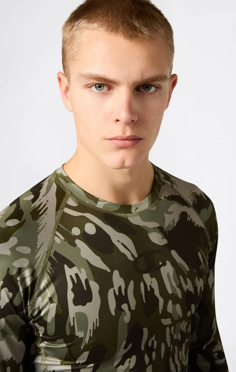 Men's Long-Sleeve Compression T-Shirt Combat