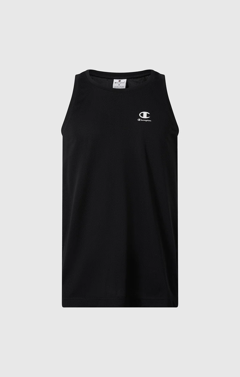 Men’s Mesh Tape Logo Tank Top
