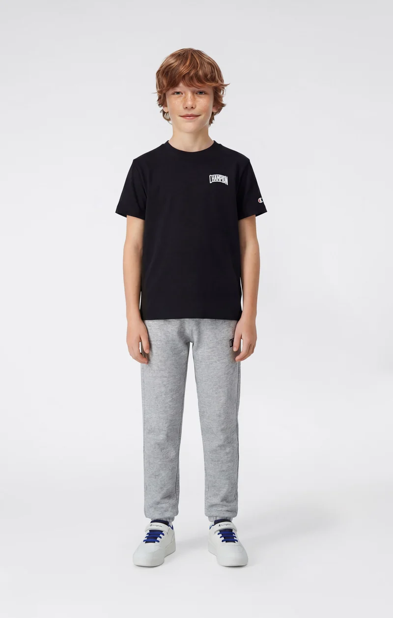 Boys’ Crewneck T-shirt with Puff Print