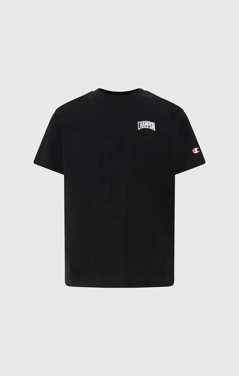Boys’ Crewneck T-shirt with Puff Print