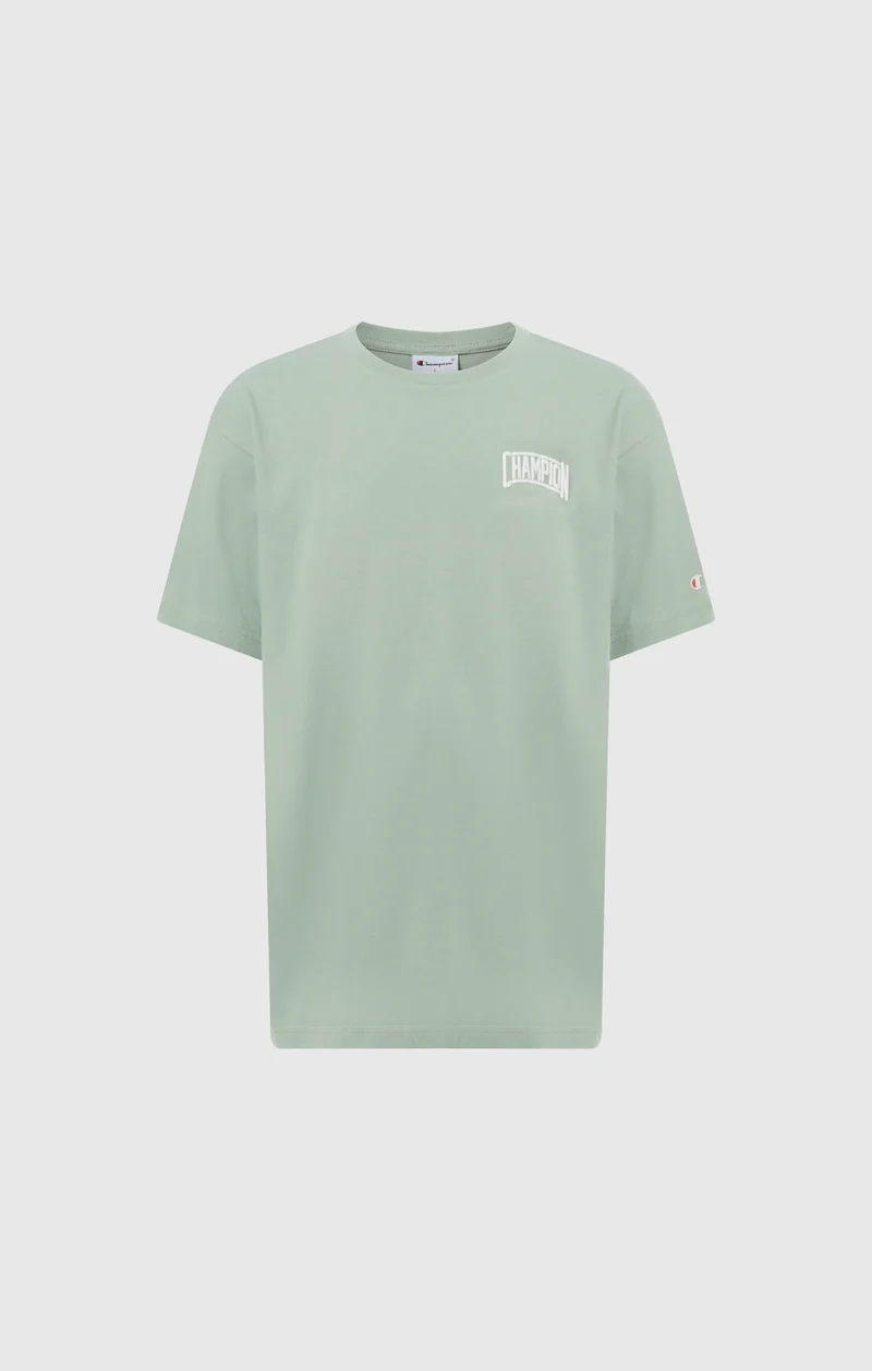 Boys’ Crewneck T-shirt with Puff Print