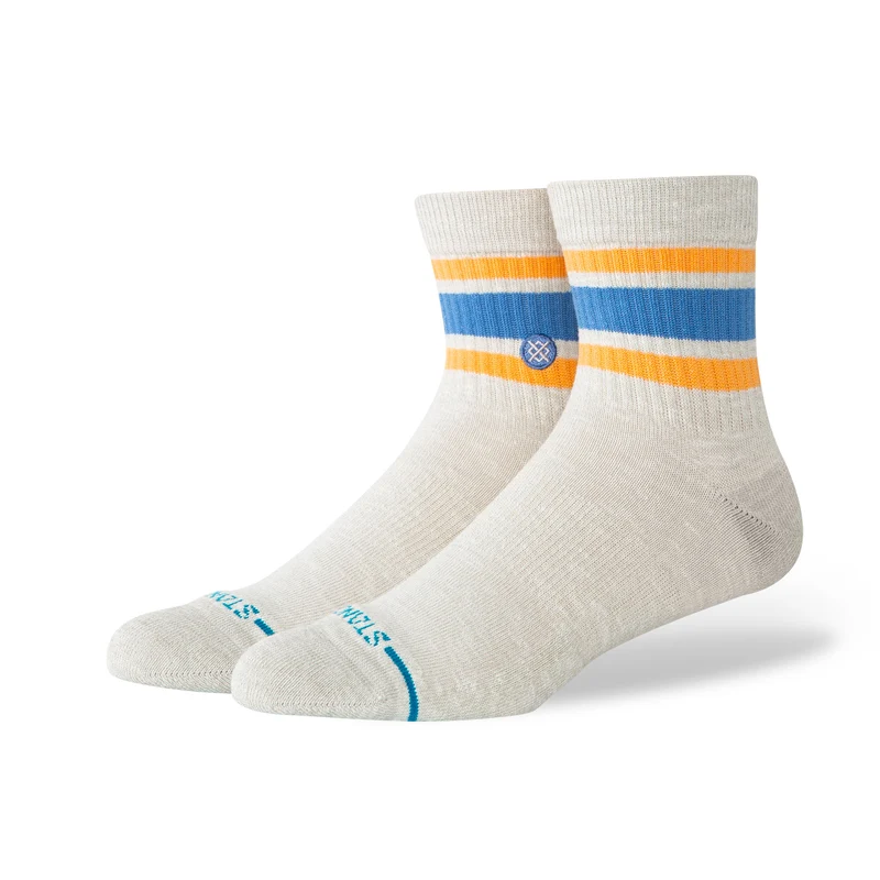 Slub Boyd Quarter Socks