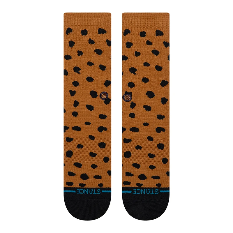 Wmns Leopard Crew Socks