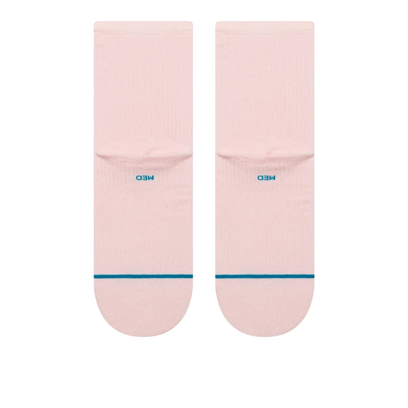 Wmns Fine Rib Quarter Socks