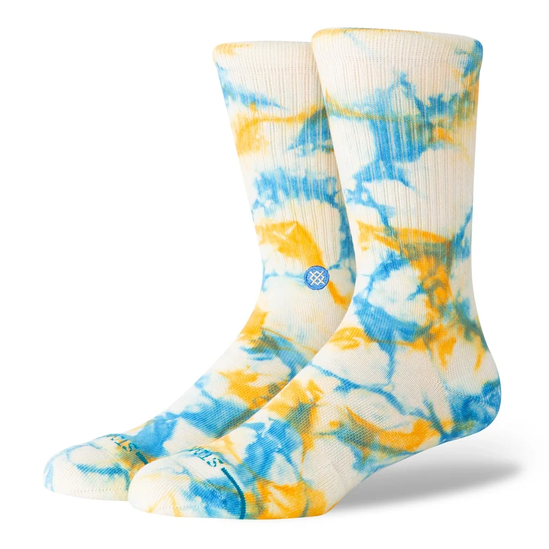 Spotty Dye Crew Socks