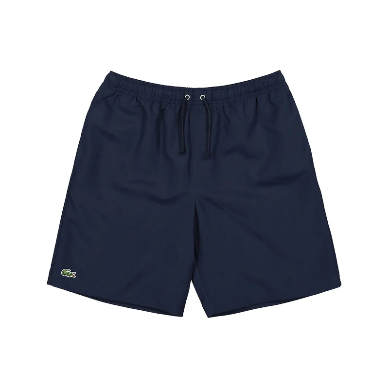 Solid Diamond Weave Taffeta Shorts