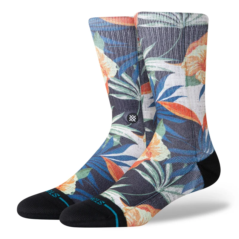 Tiki Tides Crew Socks