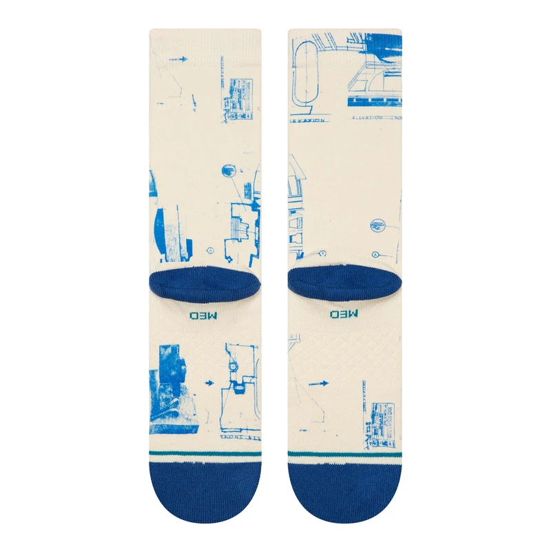 R2 D2 SW Crew Socks