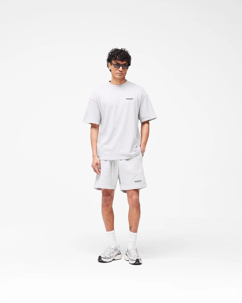 Represent Owners Club Shorts - Ash Grey
