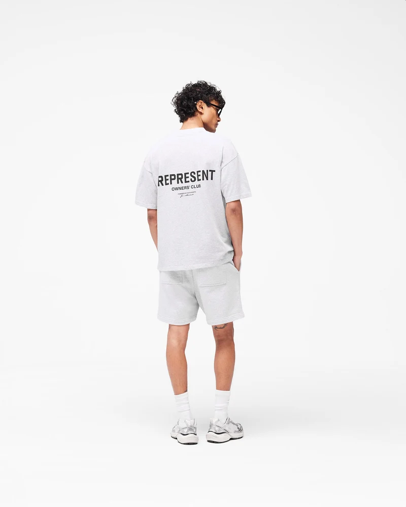 Represent Owners Club Shorts - Ash Grey