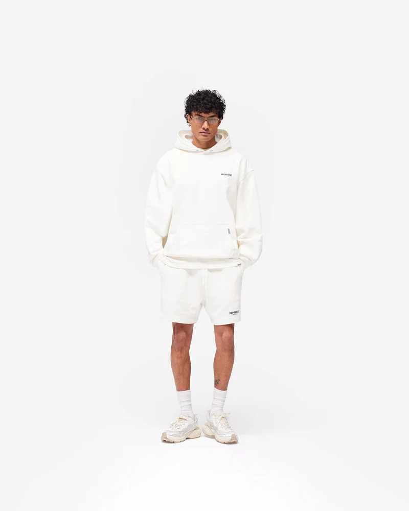Represent Owners Club Shorts - Flat White