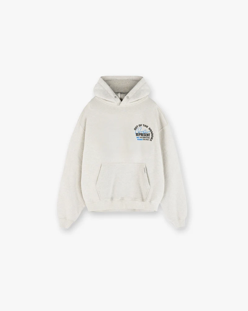 Out Of The Shadows Hoodie - Cream Marl